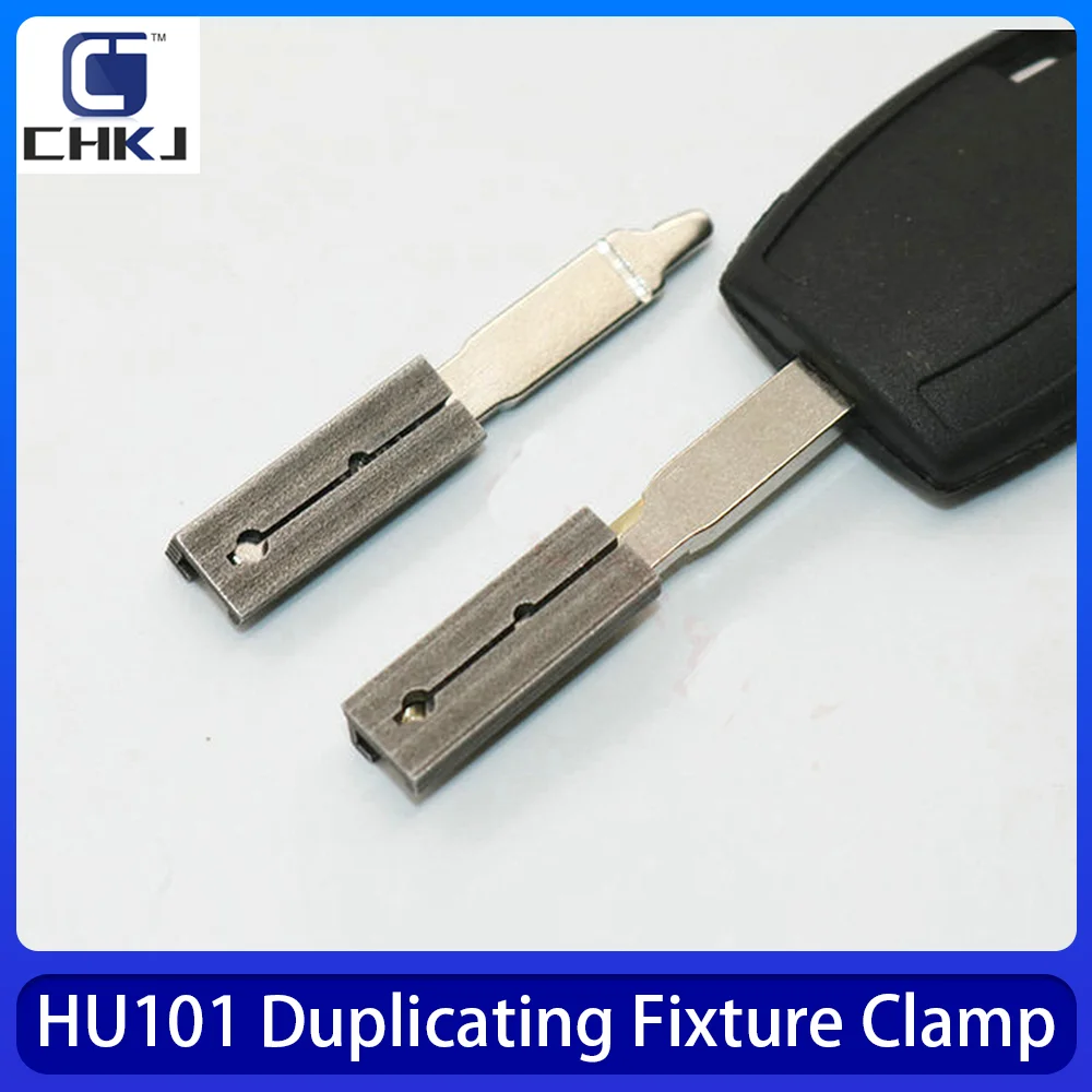 

CHKJ 2PCS HU101 Duplicating Fixture Clamp Key Machines Chuck Key Cutting Machines Accessories for Ford Focus Blank Key Cutting