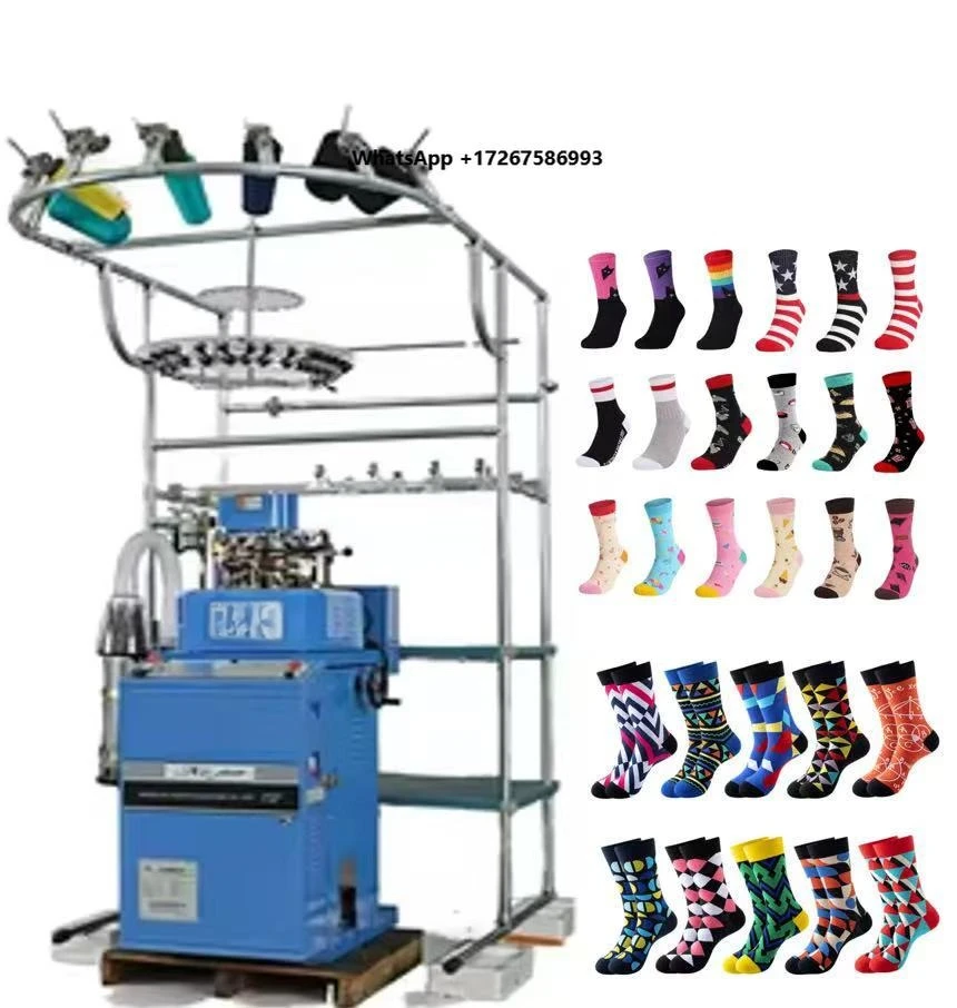 High Speed Automatic Computerized Plain Sock Knitting Machines