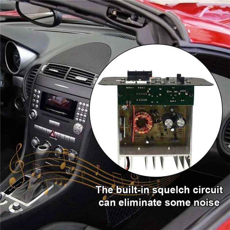 

【Flash Sale】2X Car Subwoofer Amplifier Board, 500W Subwoofer High Power Hifi Bass Amplifier Board DC 12V