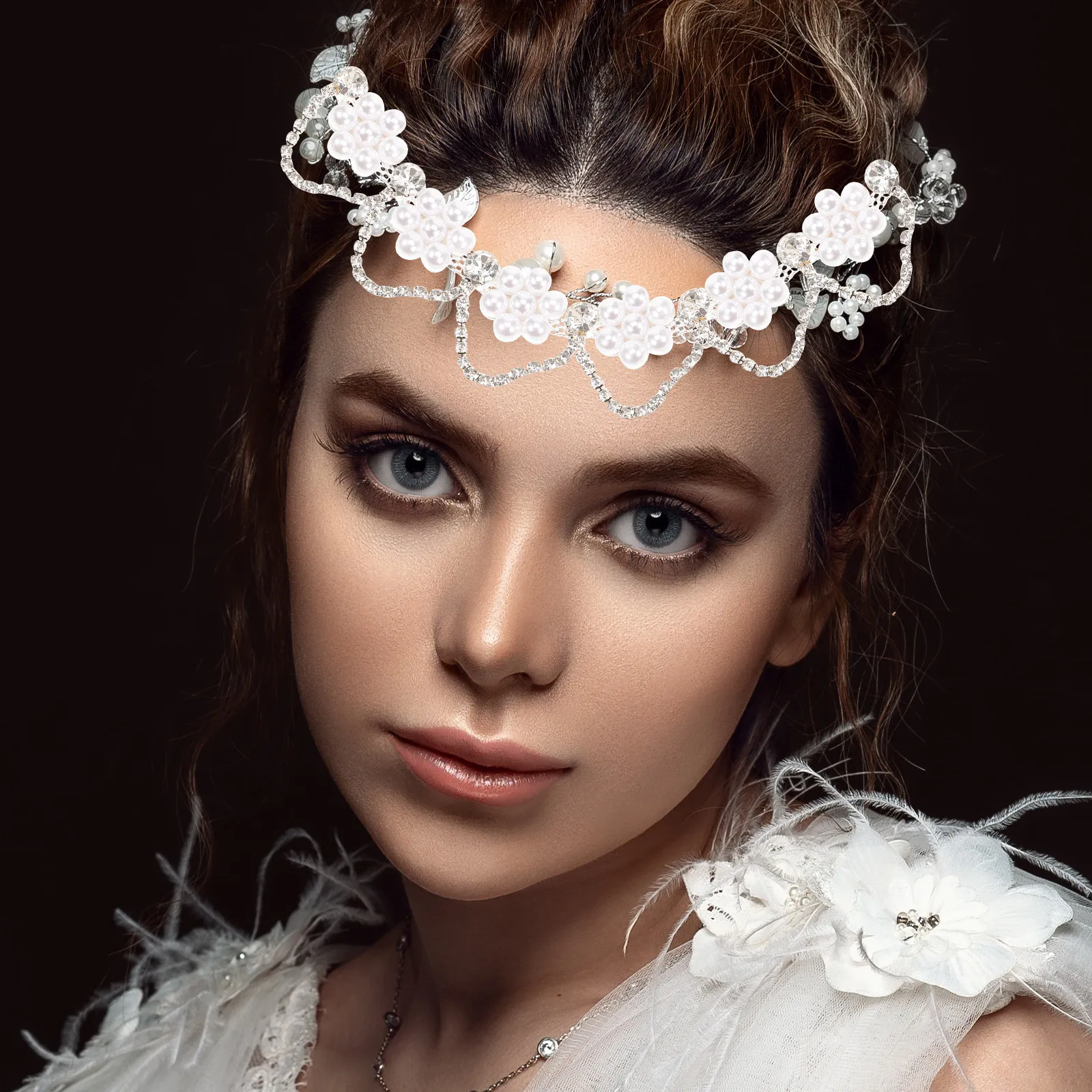Rantai Mutiara Rhinestone Prem - Craft Embellishment ulasan dan harga
