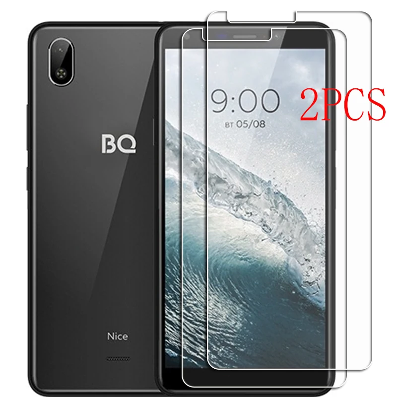 2PCS FOR BQ 6045L Nice High HD Tempered Glass Protective On  BQ6045L Screen Protector Film