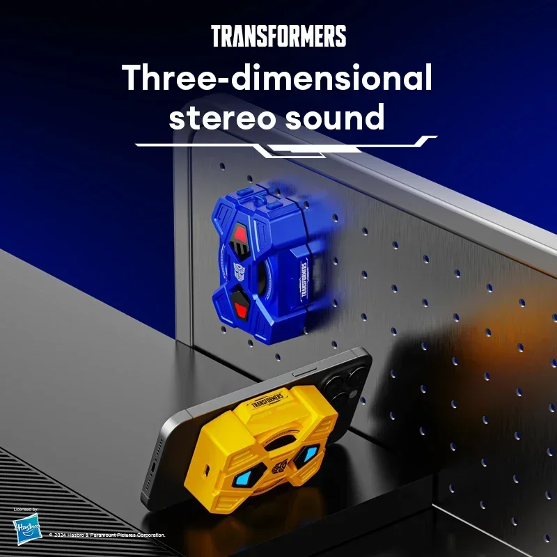 

TRANSFORMERS Portable Magnetic Speaker With Phone Holder TF-Y15 Bluetooth 5.4 Mini Music Player Lighting Multi Loudspeaker Home