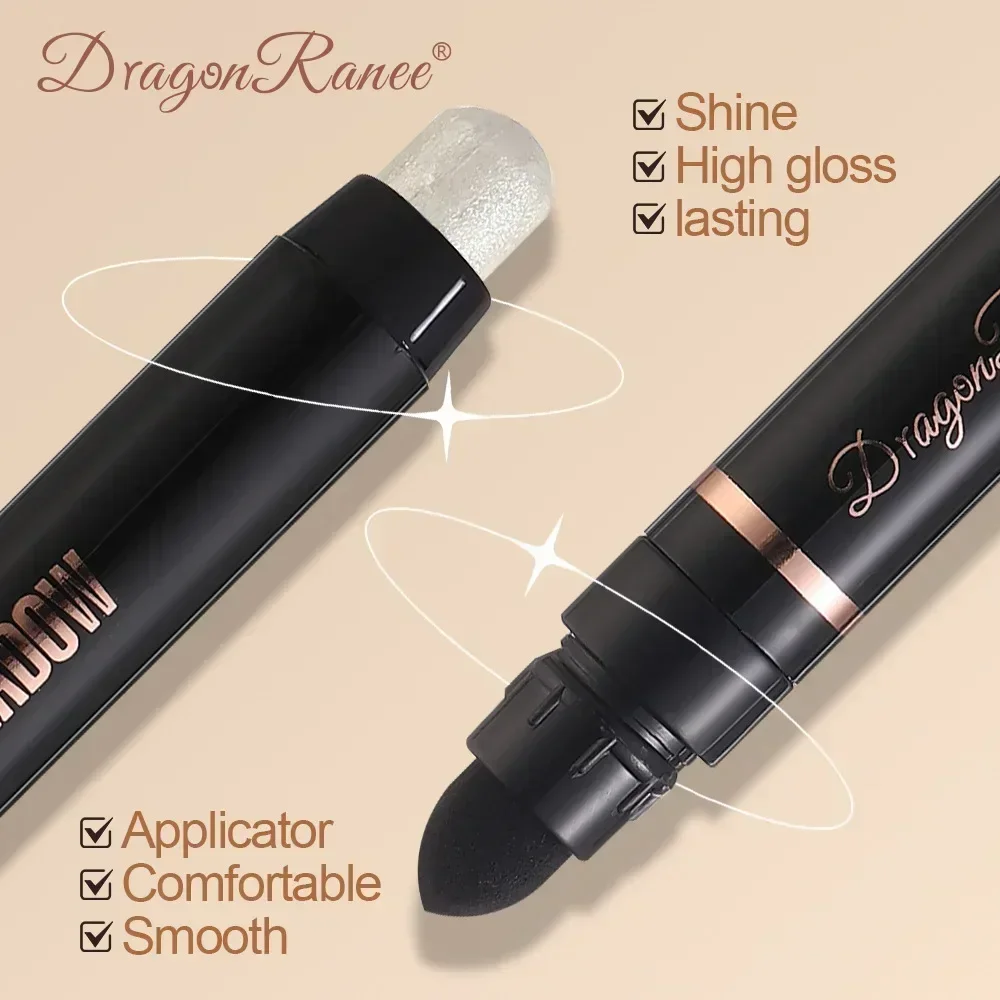 ใหม่ 12 ชิ้นอายแชโดว์สติ๊กชุดชายน์ กลิตเตอร์ เมทัลลิค ลัสเตอร์กันน้ำแฟชั่นมืออาชีพมัลติฟังก์ชั่นเมคอัพสติ๊ก 2 กรัม* 12