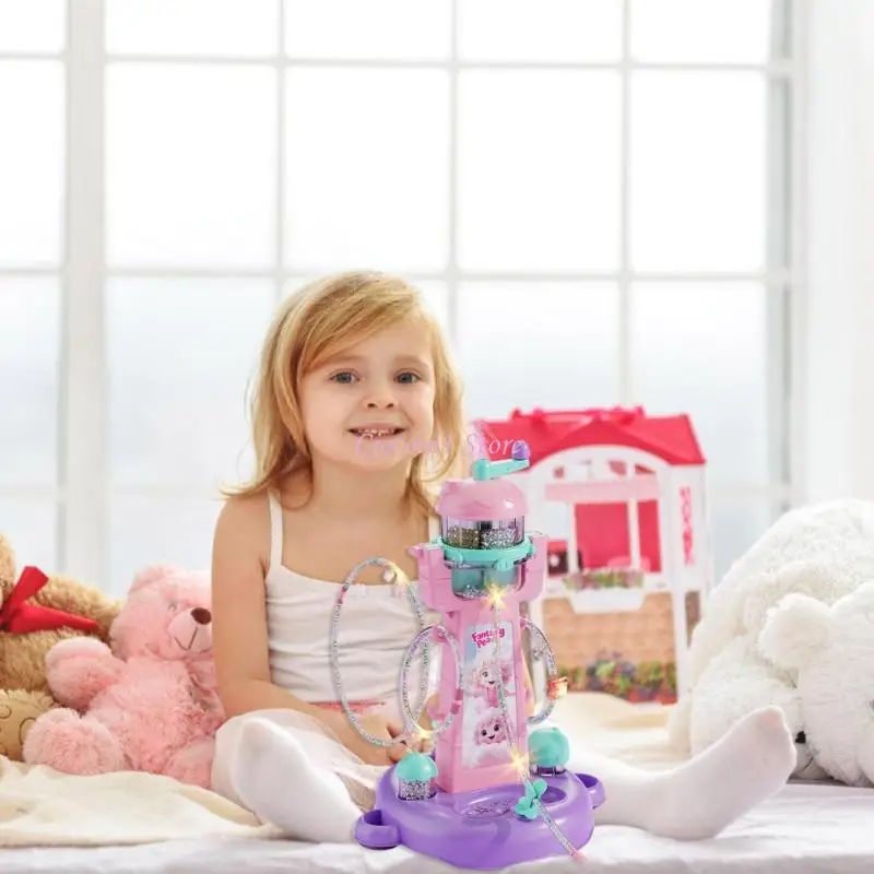 Crianças artesanato pulseira fazendo kits criativo jóias artesanato conjunto educacional haste brinquedo para crianças com contas coloridas