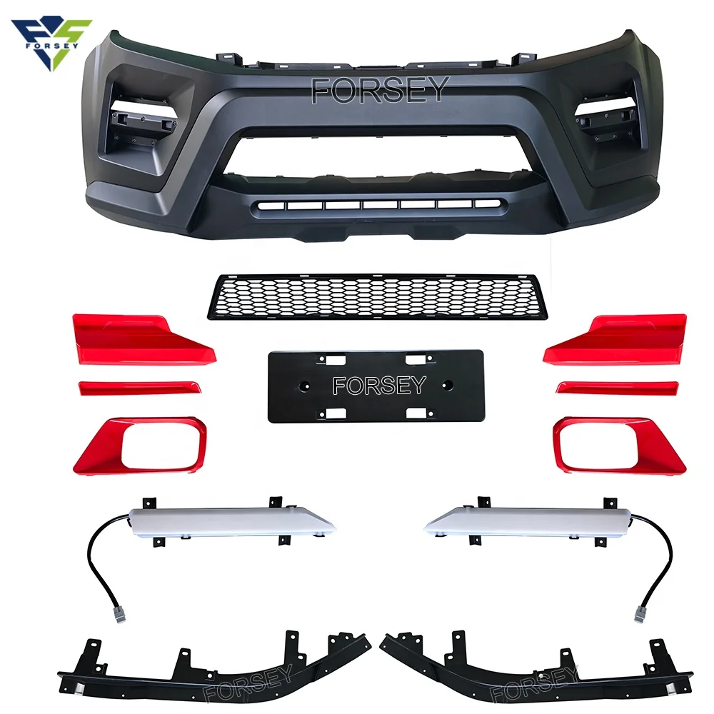 

4X4 Facelift Car Upgrade Body Kits for Navara NP300 2015-2020 With DRL Lights/Grill/Front Bumper Auto Exterior Accessories