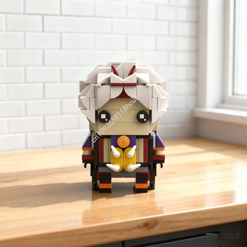 

259pcs MOC Itto Genshin Impact BrickHeadz Model Building Blocks Construction Assemble Christmas Gift DIY Toy Idea Education