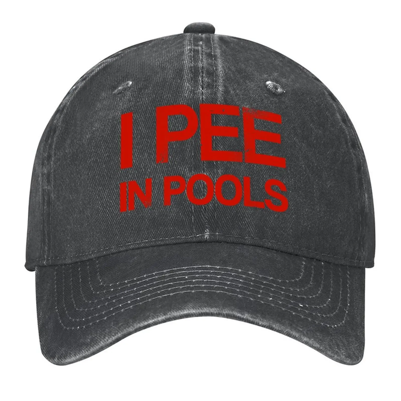 

I Pee In Pools Baseball Cap custom Hat Sun Cap sun hat Anime Girl Men's