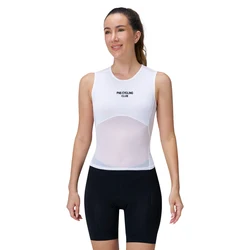 Women Cycling Base Layer Sleeveless Cycling First Layer MTB Bicycle Undershirt Mesh Quick Dry Bike Clothing Bicycle Vest