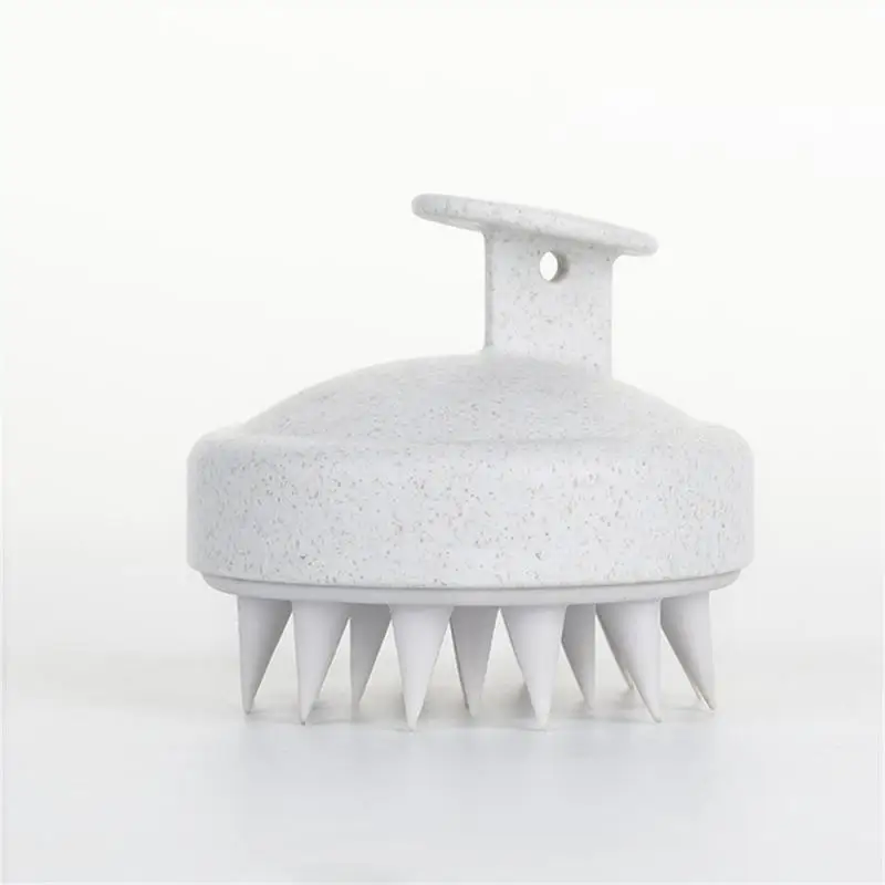 

Щетка для мытья волос, Массажная щетка для тела, щетка для ванны и душа, инструмент для парикмахерской, силиконовая щетка для шампуня, массажная расческа для головы