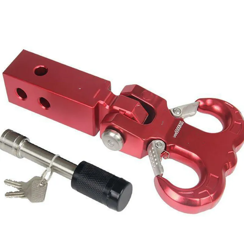 Antioxidant arc shackle 5/8-inch D-ring shackle with isolator and washer kit  for Jeep car