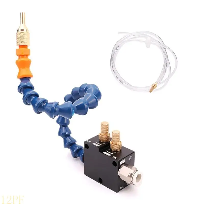 

12PF Mist Coolant Lubrication Sprays System for Metal Cutting Engraving Cooling