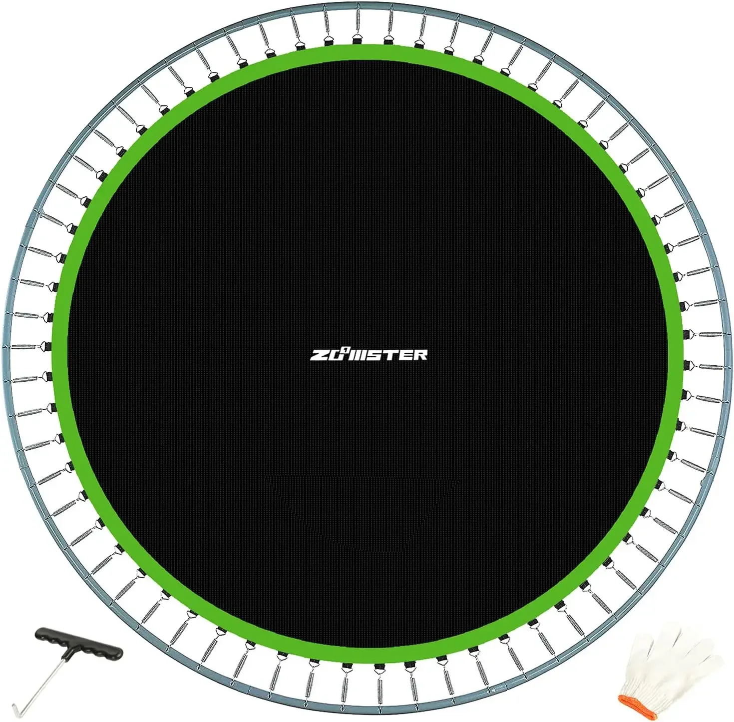 Replacement Jumping Mat, Fits 14 ft Round Trampoline Frame with 72 V-Hooks, Using 5.5