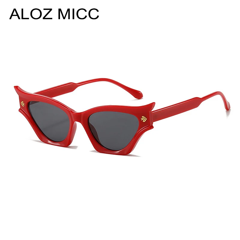 

Retro Rivets Men Cat Eye Sunglasses Fashion Leopard Shades UV400 Women Trending Sun Glasses