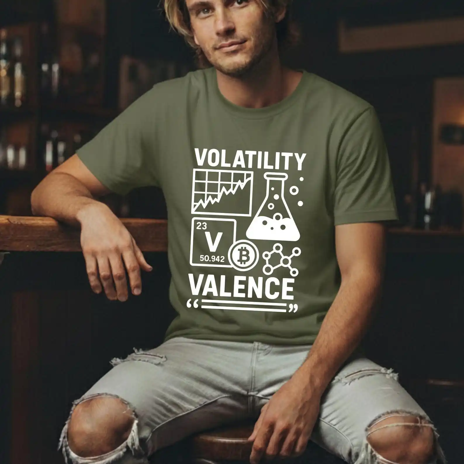 

Crypto Trader Tee, Stock Trader T-Shirt, Bitcoin Gifts for Bankers, Chemist Tshirt, Loan Officer Gift, Finance Science Tops
