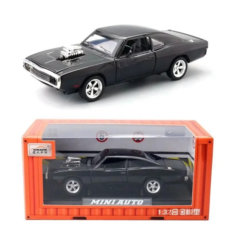 1/32 Diecast Charger 1970 Car Model Toys Play Vehicles Size 16 Cm Fast & Frious Excellent Quality  Collective