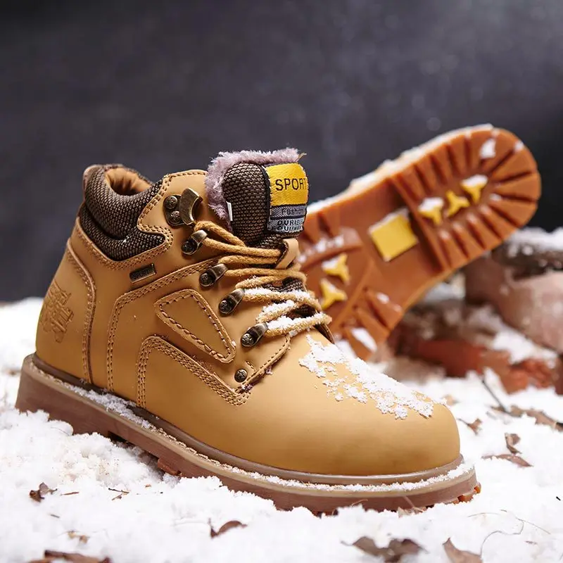 

Мужские и женские ботинки из натуральной кожи, классические ботильоны без шнуровки, офисные вентилируемые универсальные мотоциклетные ковбойские ботинки, большой размер 47