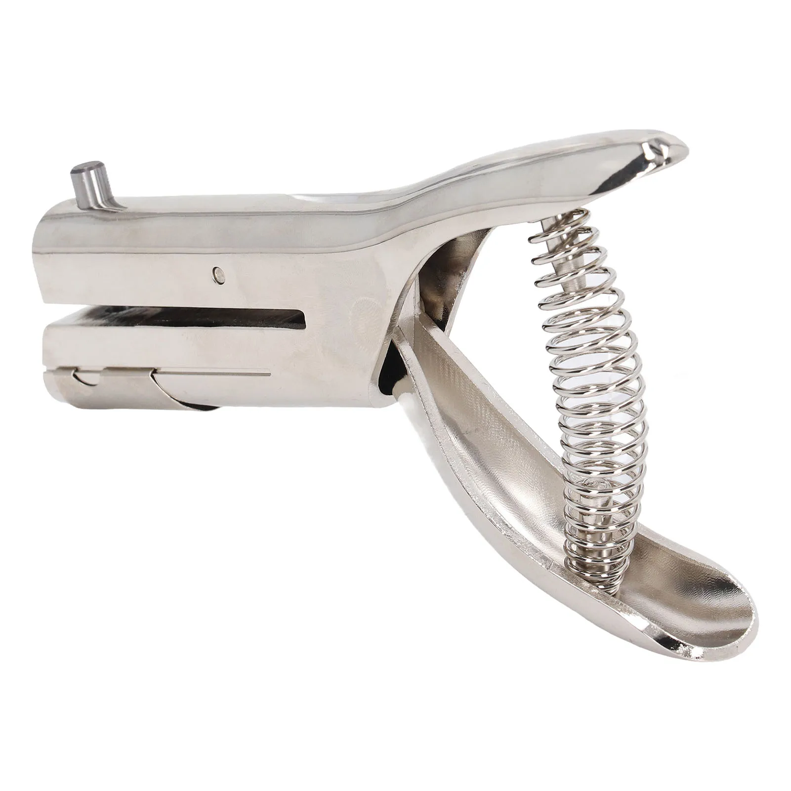 

Сверхмощный дырокол с одним отверстием Сверхмощный ручной дырокол диаметром 6 мм Круглый одинарный для бумажных удостоверений личности ПВХ карты значок фотографии