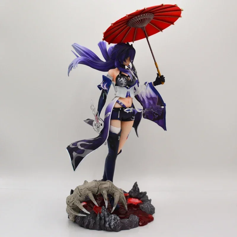 40cm Honkai Star Rail Huang Quan Sexy Anime Figure Acheron Action Figure Honkai Impact 3rd Figurine Adult Model Doll Toys Gifts