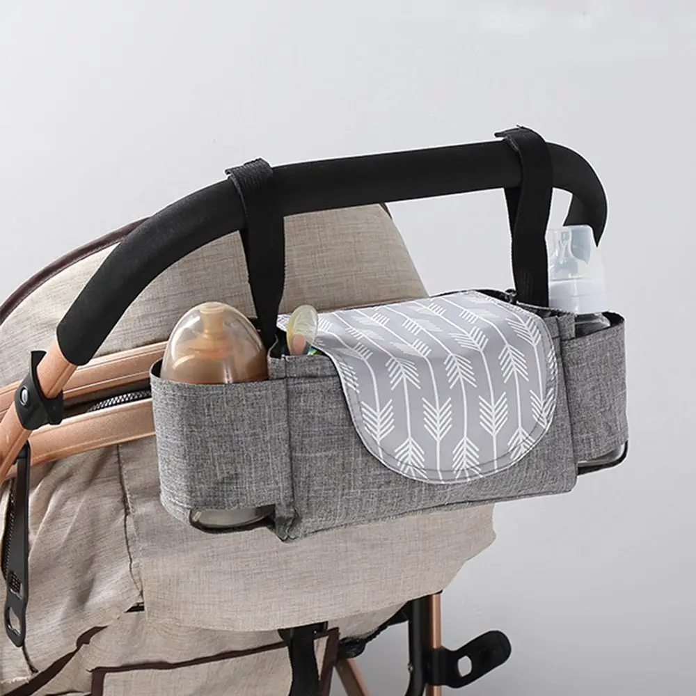 Accessories Carriage Infant Nappy Bags Mummy Bag Stroller Cup Holder Stroller Storage Bag Baby Pram Organizer Bottle Holder