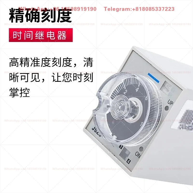Adjustable Delay Time Relay JSZ3A-B C D E F G Multi Voltage AC DC 24V 36V 110V 220V 380V Circuit Timing Control Parts