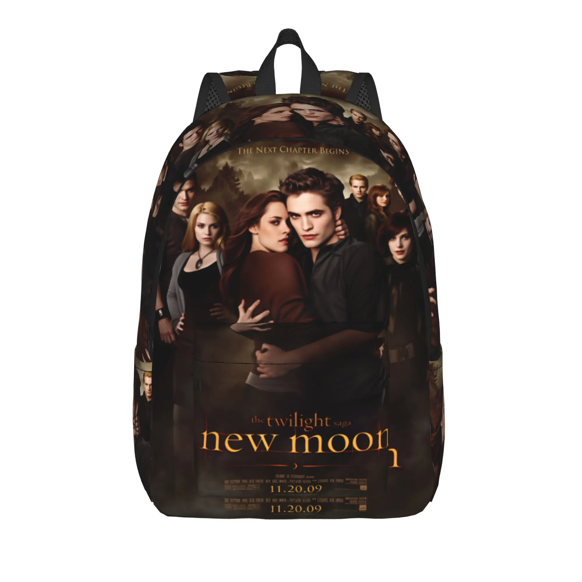Decor Edward Backpack Unisex The Twilight Saga Big Backpacks Polyester Aesthetic School Bags Hiking Designer Rucksack