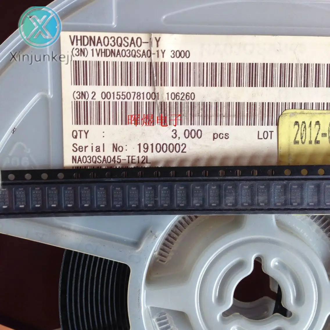 

10 шт. Оригинальный Новый NA03QSA045-TE12L3A45V SMA silk screen QA4