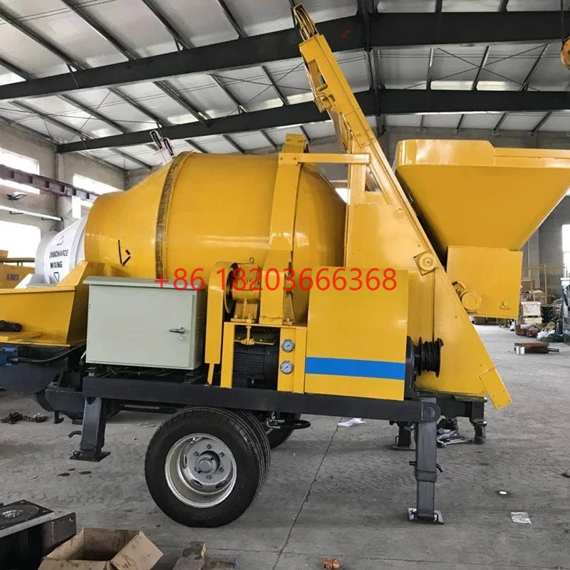 Customized All-in-One Concrete Mixing & Pumping Machine | Energy Saving | Suitable For Rural & Urban Building Projects