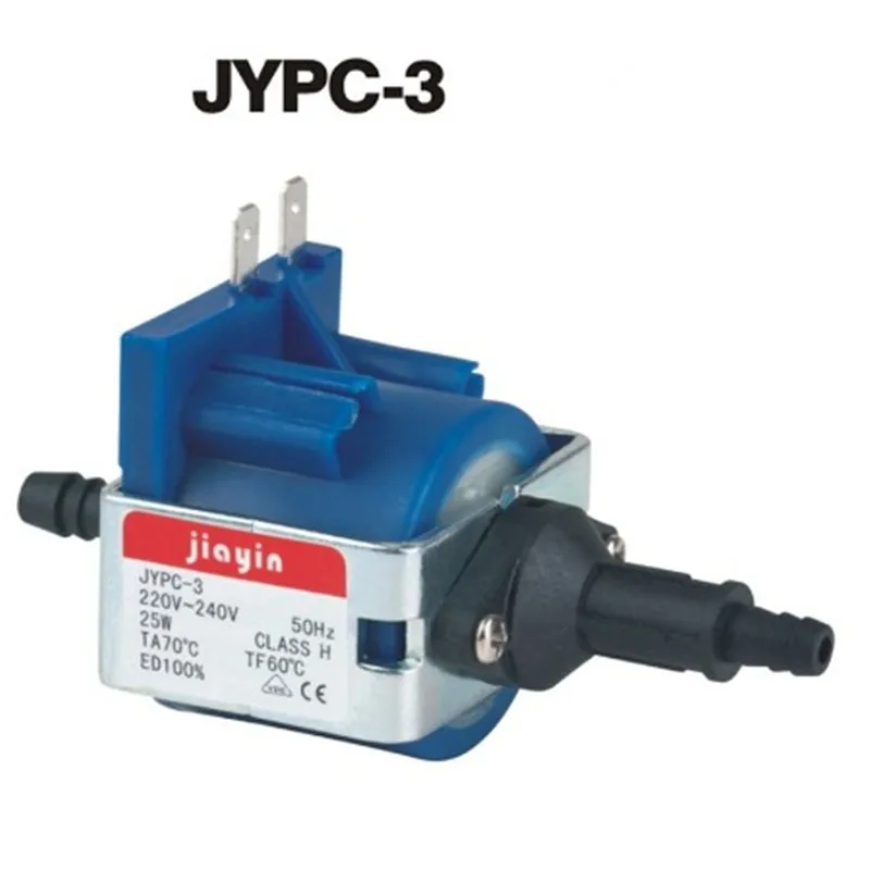 

Jiayin JYPC-3 25 Вт AC230V 50 Гц 195cc/мин оригинальный плунжерный водяной насос, электромагнитный паровой швабра, газовый насос