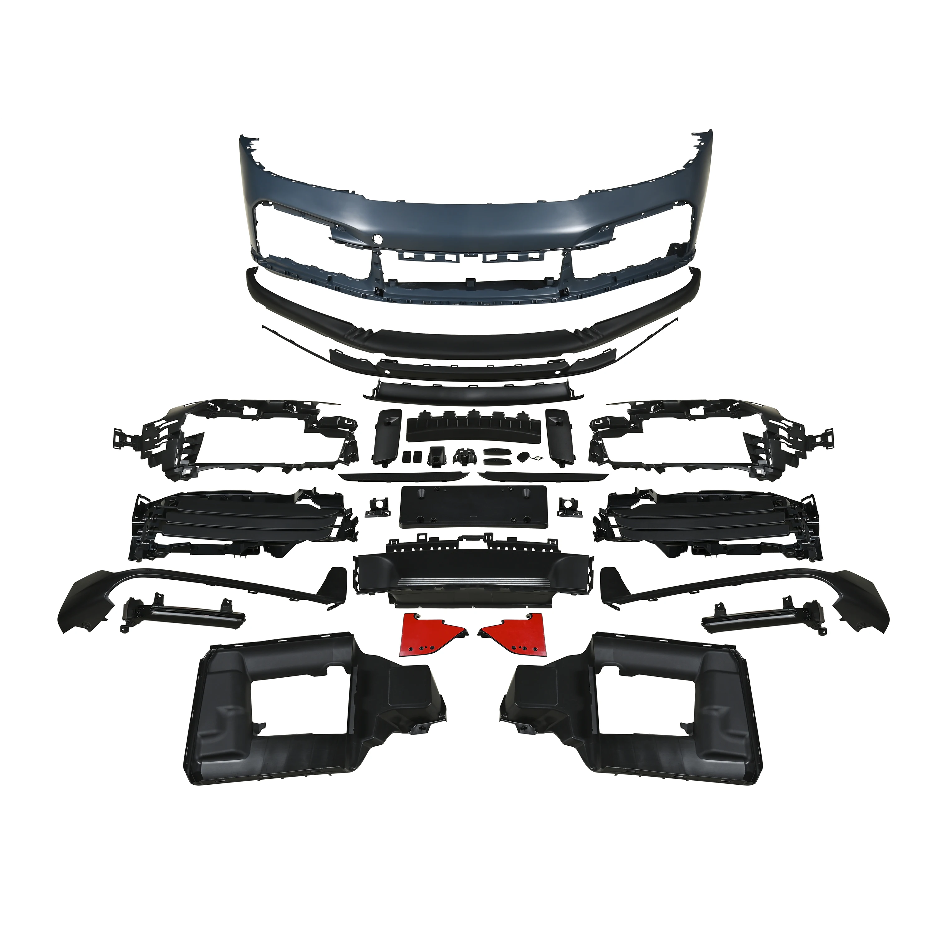 

MSY for Porsche 911 2019-2023 992.1 Carrera Upgrade Bodykit Turbo SD Style New High Front Bumper Front Lip Facelift Plastic