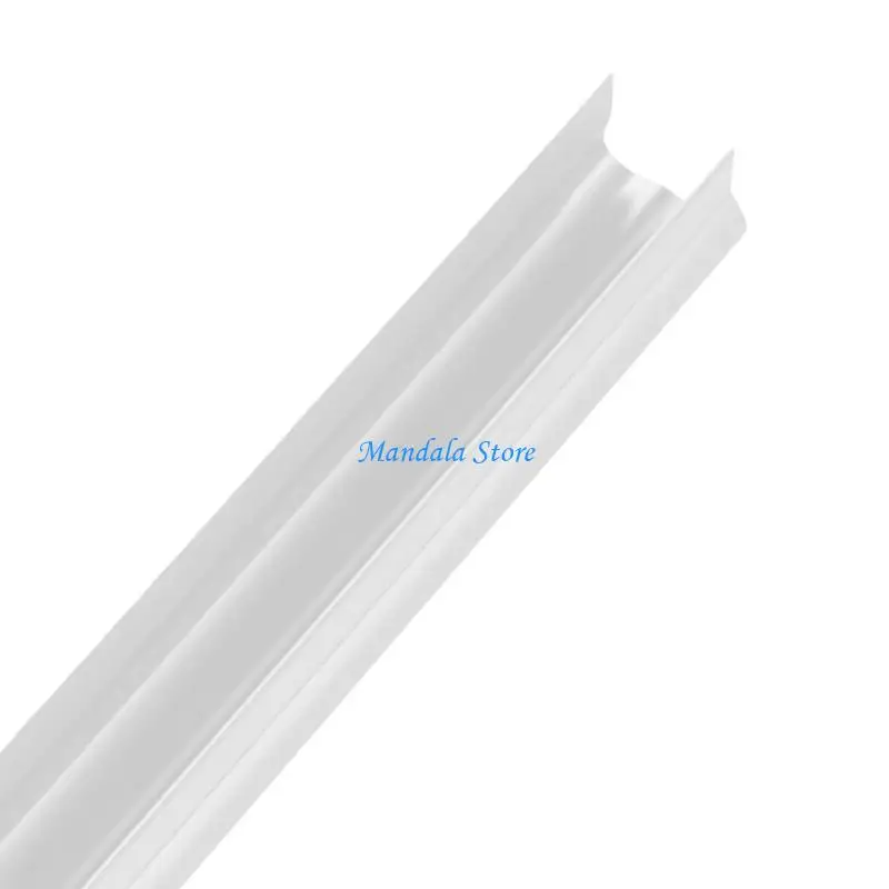 U2JC Efficiency Door Bottom Sealing Strips PVC Door Sweeps Seal Easy to Install Seals for Noise Blocking and Draft Prevention