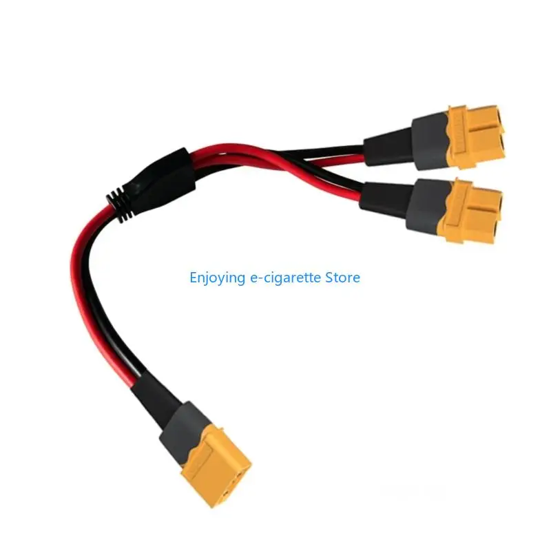 XT60H Power Sharing Cable 30cm for Split Charging and Cable Guidance Y4QF