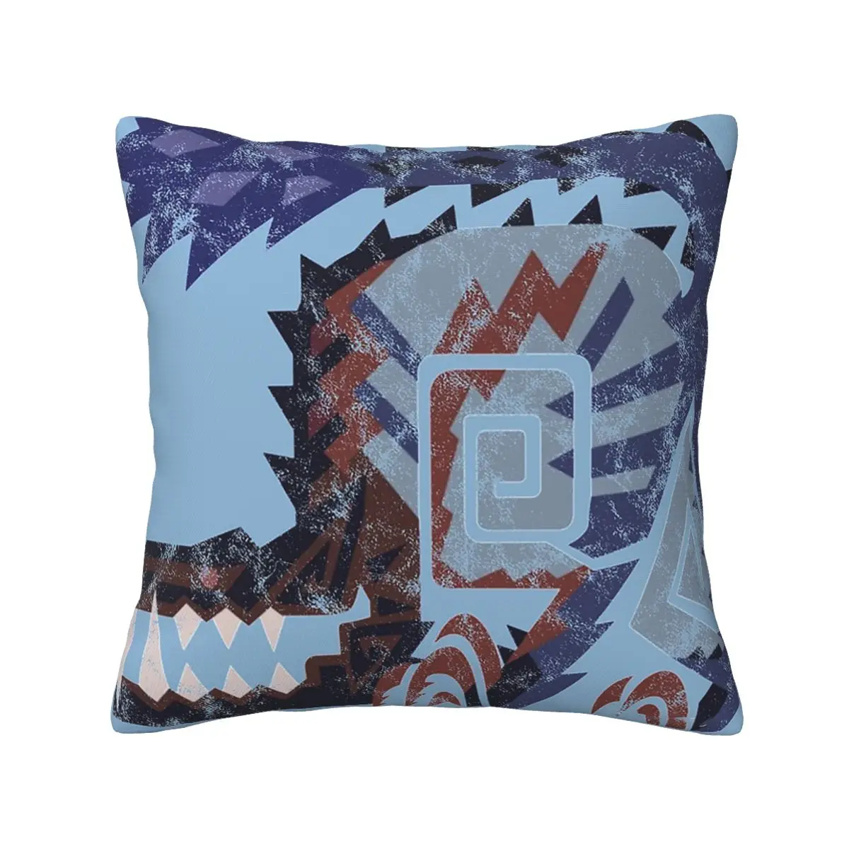 

Monster Hunter World Iceborne Ebony Odogaron Kanji Cushion Cover Decoration Pillow Case Cover for Home Double-sided Printing