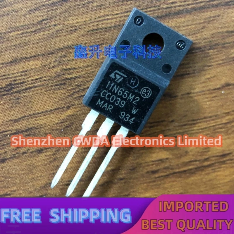 10PCS-20PCS  11N65M2  STF11N65M2  11A 650V  TO-220F In Stock Can Be Purchased