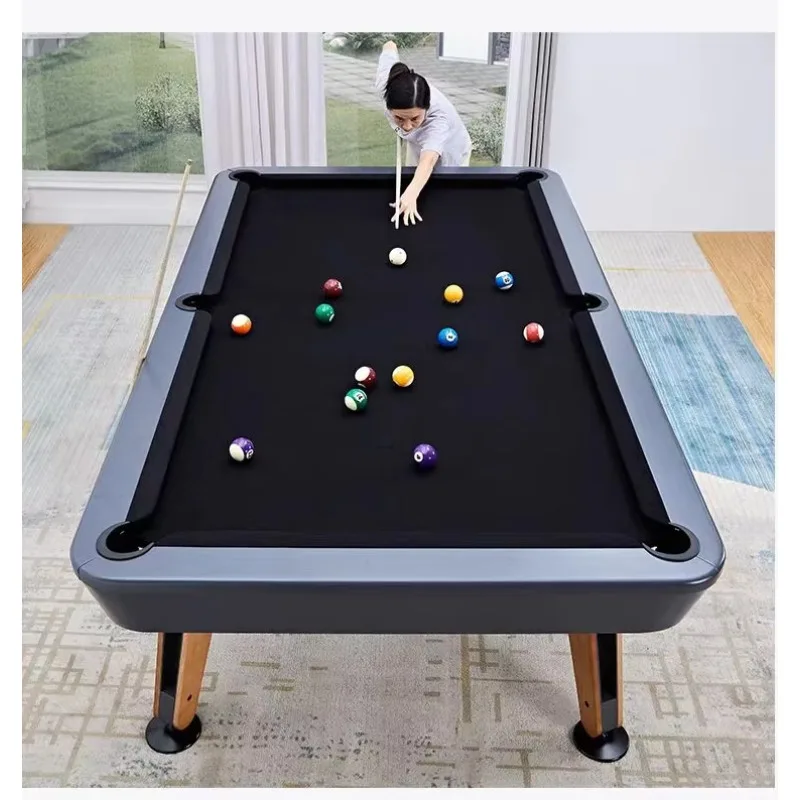 ODM\OEN High Quality 3-in-1 9ft MDF Pool Table Custom Size Leather PVC Pocket Includes Cues Balls Wholesale First Class Billiard