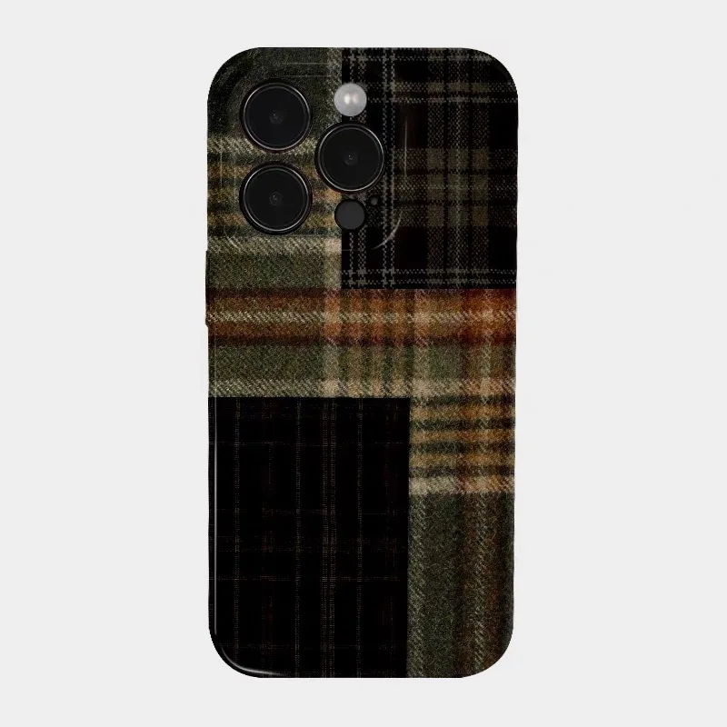 

Black Warm Winter Series Phone Case for IPHONE 17 Air 16E 15 PROMAX 14 Plus 13 12 MINI 11 PRO 16Plus XR XS Acrylic Phone Cover