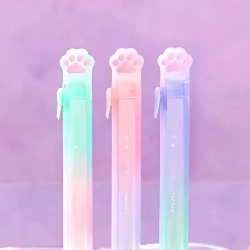 قطعة واحدة من ممحاة سحب مخلب القط اللطيفة مع وصلة ناعمة وأيدي غير متسخة وهدايا مكتبية للطلاب #5