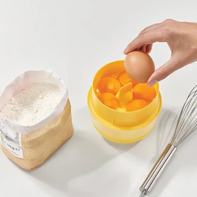

Egg Separator Egg White Yolk Separator Cooking Gadgets and Baking Accessories Home High Capacity Kitchen Tools Cooking Gadgets