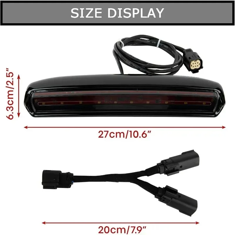 Running Light Brake Light Turn Signal Blinker for CVO Electra Glide Ultra Limited Classic Low Tri Glide 2014-later Motorcycle 6