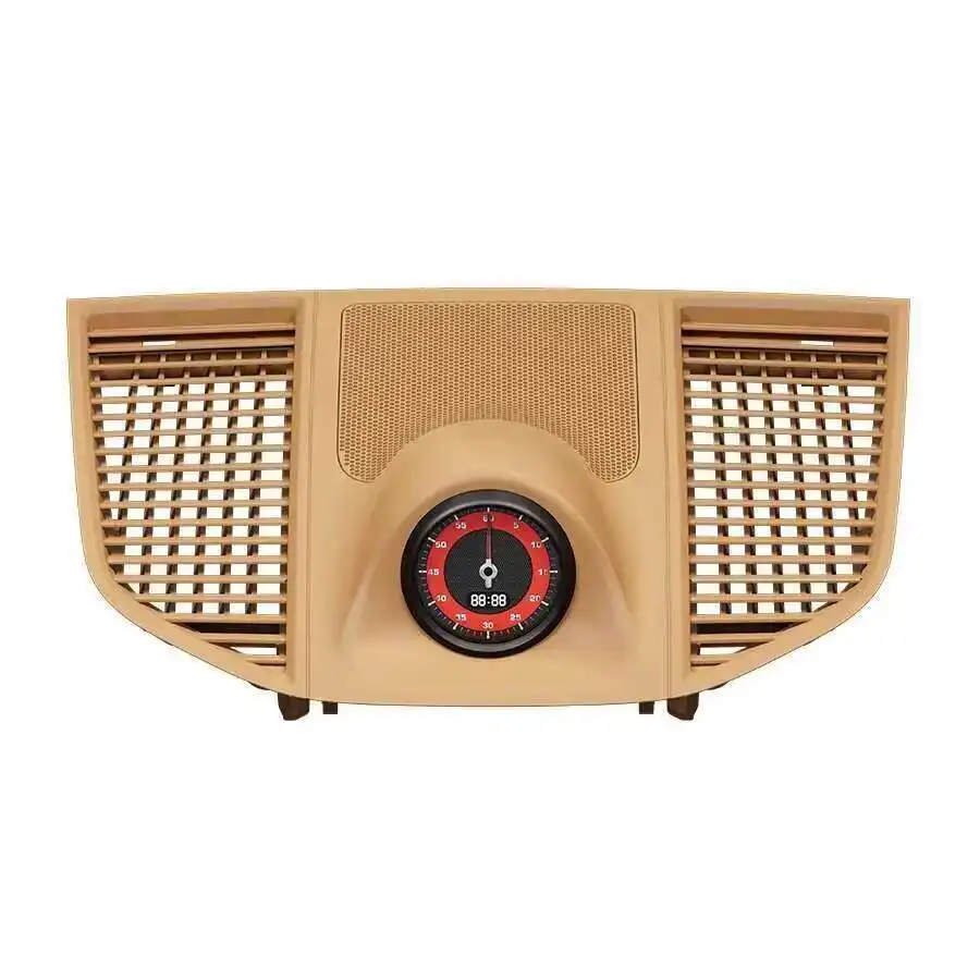 Новое обновление, ЖК-дисплей, автомобильный секундомер для Porsche macan 2014-2021, внутренняя приборная панель, центральные часы, компас, электронный счетчик времени