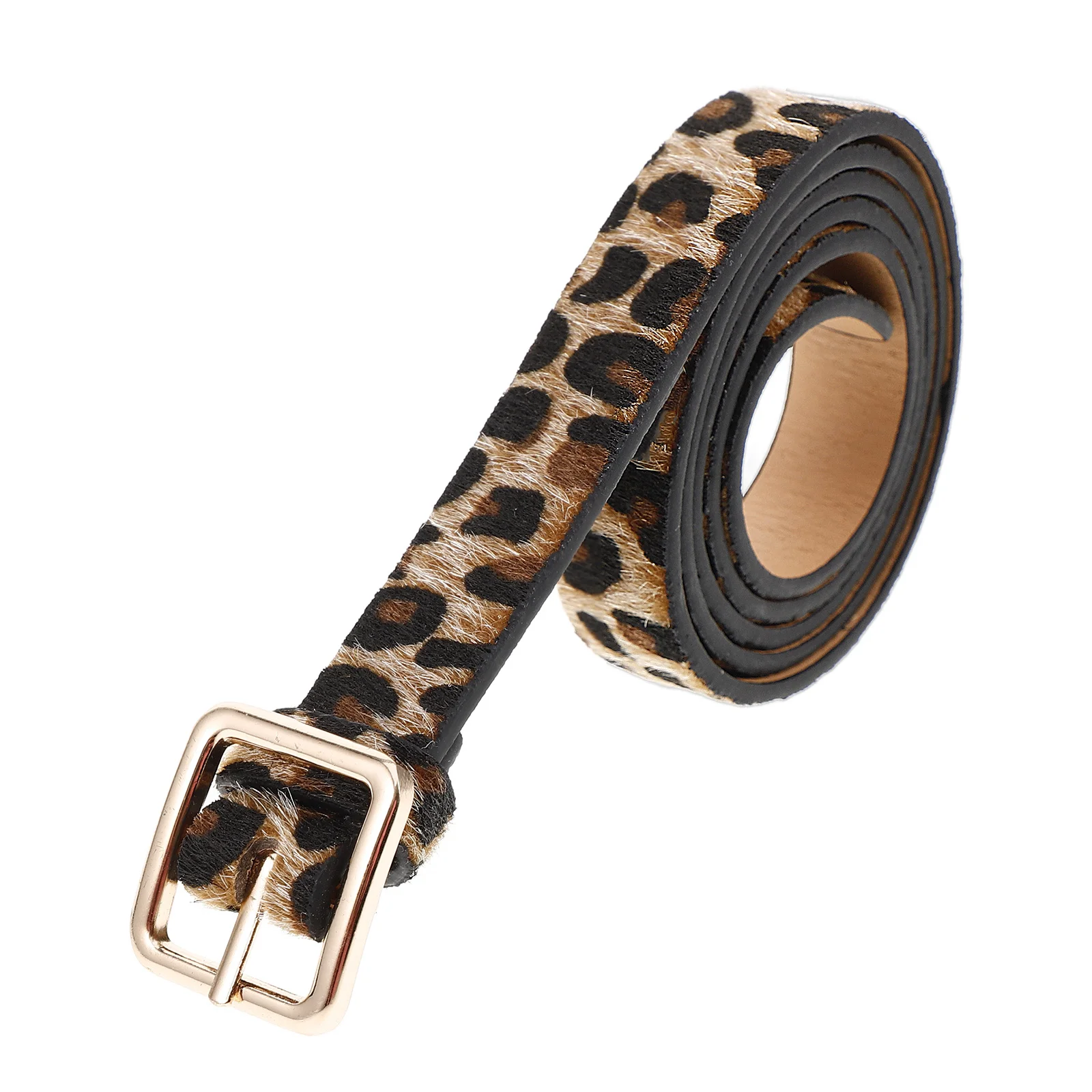 

Leopard Print Belt Women Faux Vintage Animal Design Waistband For Jeans Pants Dress Ladies Fashion Accessory