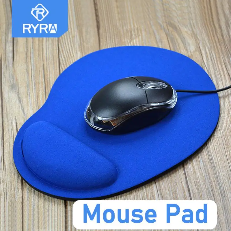 RYRA-EVA Pulseira Gaming Mouse Pad, Monocromático Ratos Mat, Confortável Proteção Ambiental, PC, Laptop