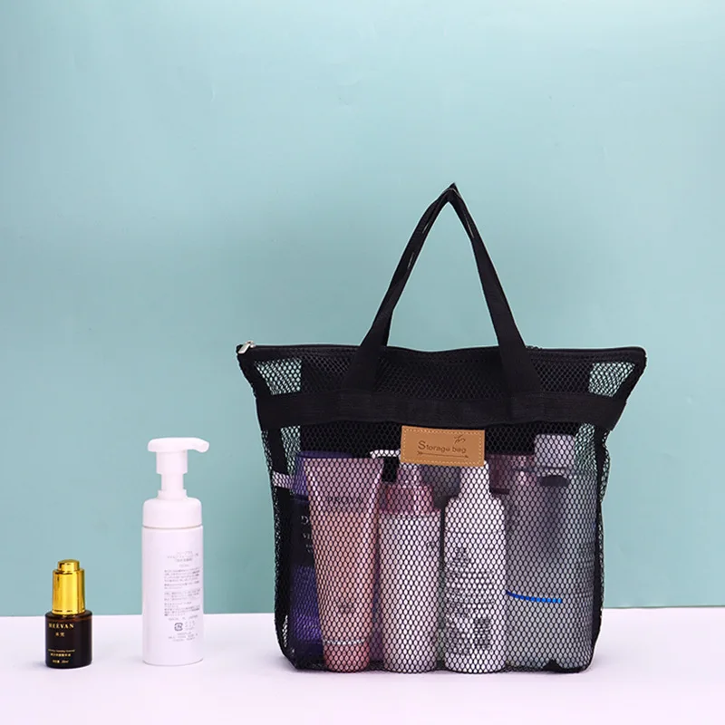 

Travel Beach Organization Storage Bag Closet Organizer Clothing Portable Outdoor Wash Swimming Bag Mesh Storage Bag Travel Bag