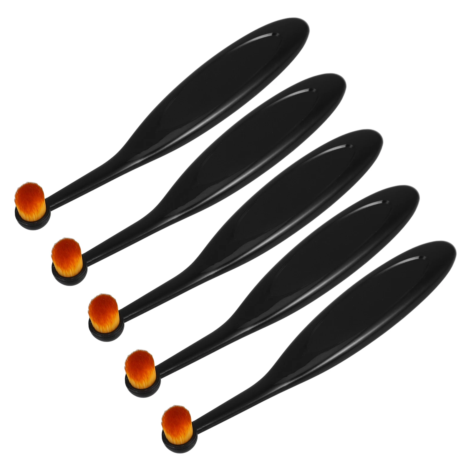 

5pcs Ink Blending Brushes Soft Bristles for Card Making Crafts Stamping Tools Mini Blender Materials Projects Drawing