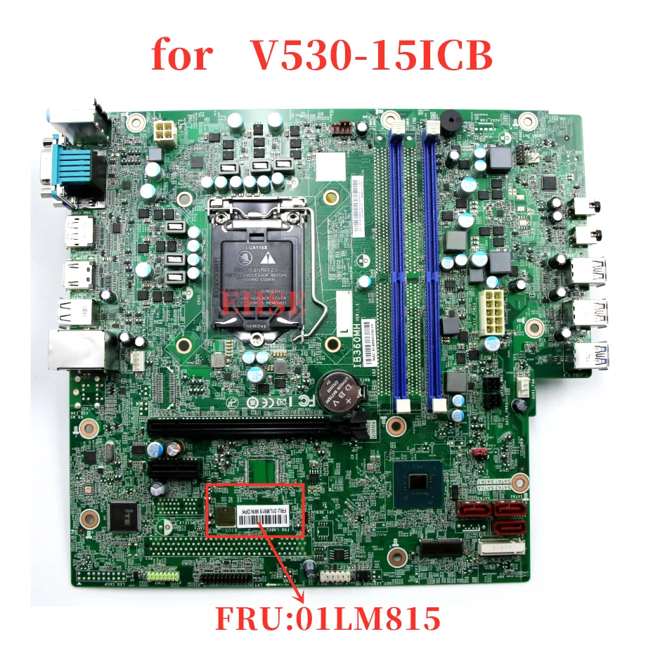 Placa base IB360MH para Lenovo V530-15ICB, placa base de escritorio B360 LGA 1151 DDR4 01LM816 01LM815 01LM397 01LM396, prueba OK 100%