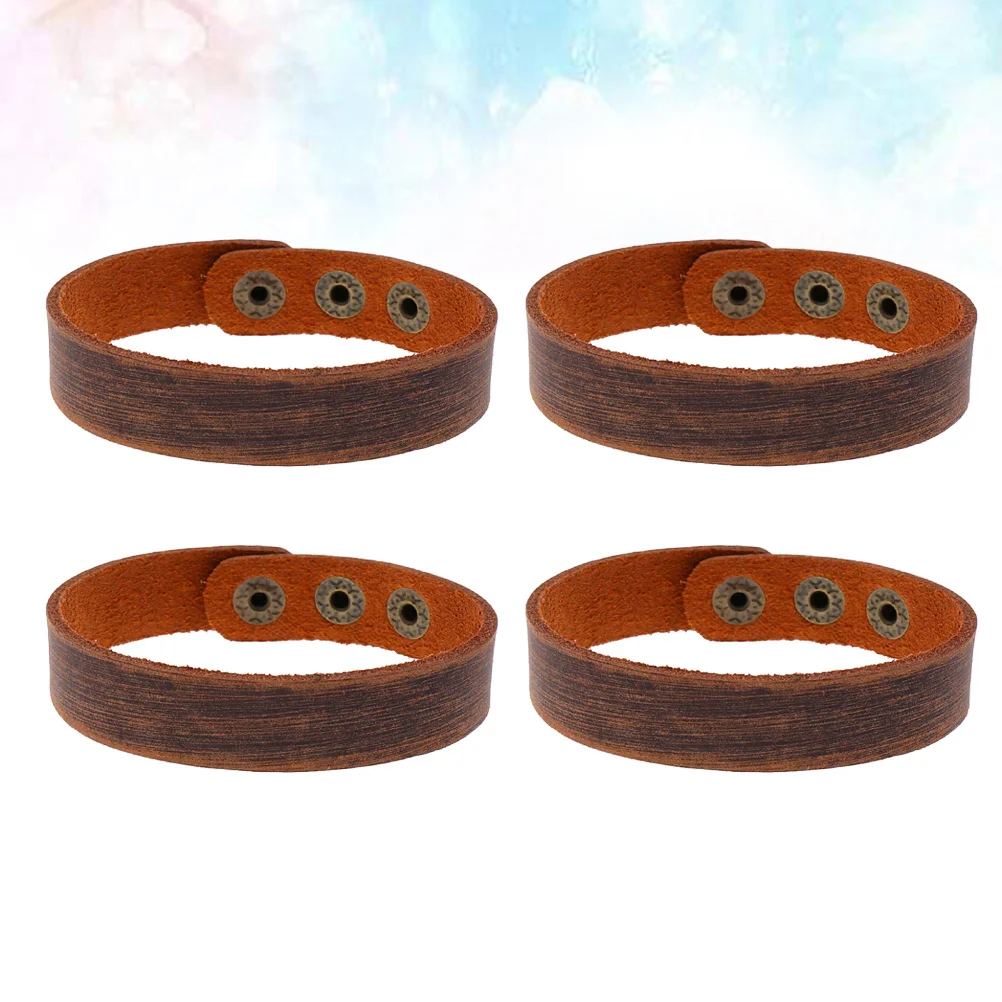 

4Pcs Bracelet Simple Student Couples Wrist Chain Soft Comfortable Unisex Handcrafted Gift for Daily Wear