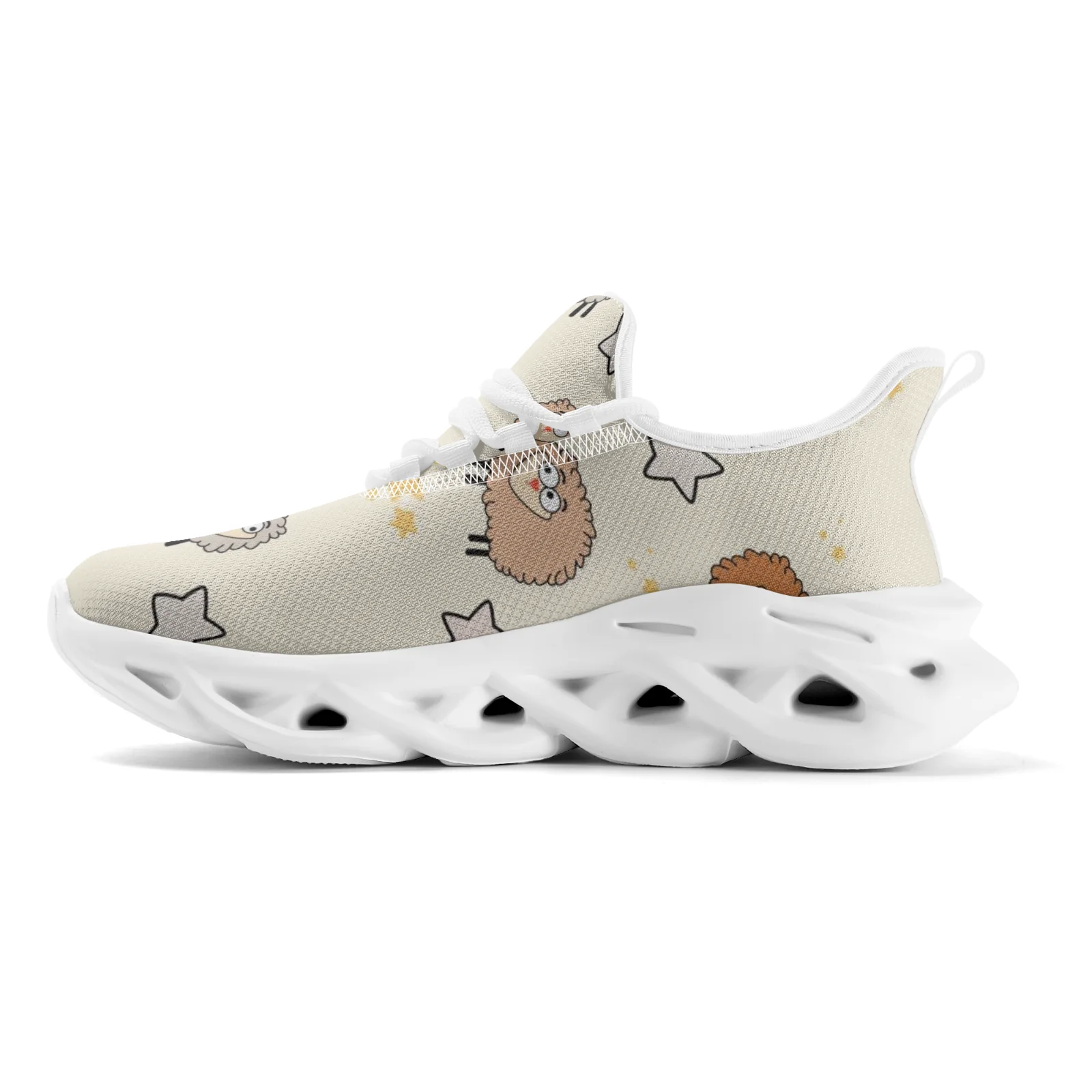

Sheep Patterns Casual Sneakers for Women Men Lightweight Walking Shoes Female Running Sport Footwears