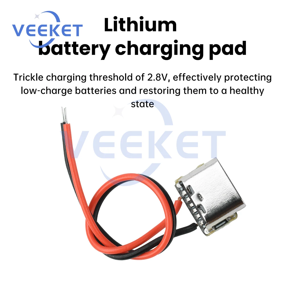 Mini Li-Ion batterijoplaadbordmodule 3,7 V 4,2 V Ultraklein formaat voor slimme draagbare micro-drones