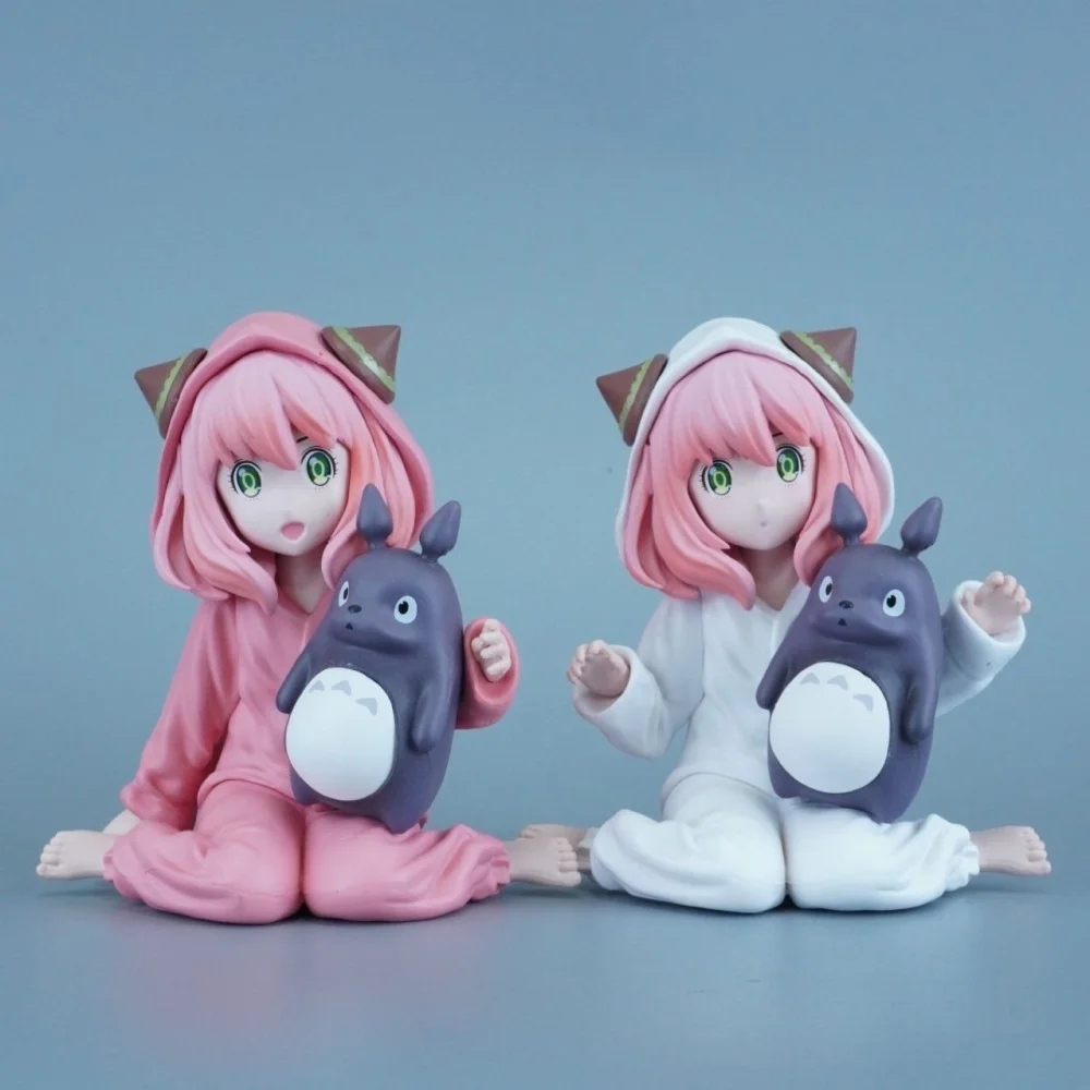 Anime Spy Family Anya Forger Cos Totoro PVC Action Figure Collectible Model Doll Toy 11CM