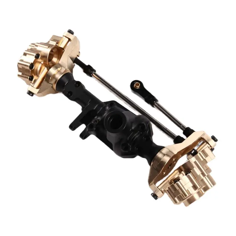

RC Car Upgrade Brass Front Axle Housing For Wltoys 1/10 104006 104010 104020 104026 RC Car Upgrade Accessories