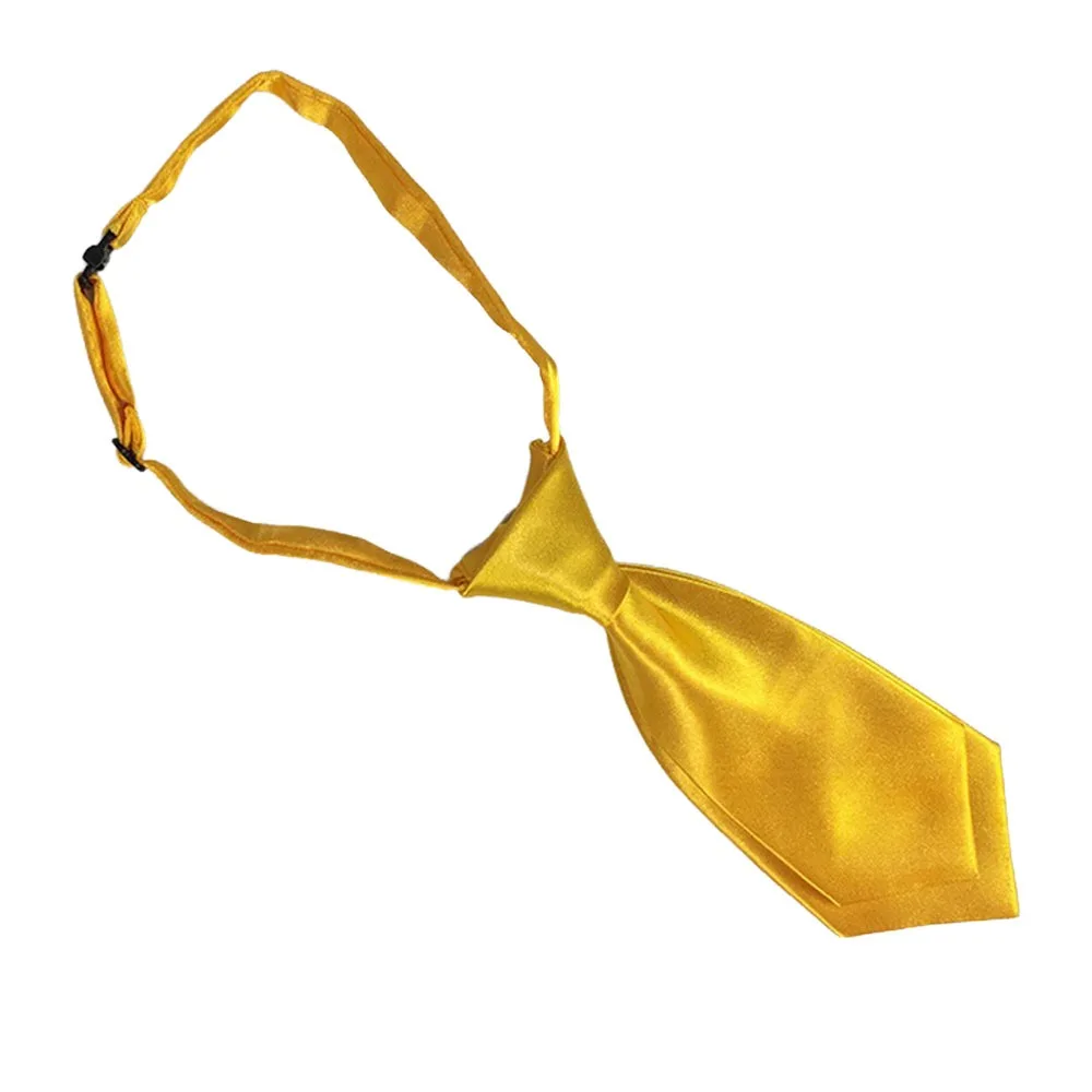 Fashion 20CM Women Necktie British Novelty Cravat Adjustable Double Layer Children Neck Wear